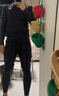 京东京造秋冬跑步运动套装速干衣健身训练服羽毛球服篮球骑行服L 实拍图