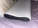 梦洛施（MeRRieRS）记忆枕头太空记忆棉枕芯慢回弹枕头学生零压弓型枕波浪枕家用枕头 3D灰加大款【60*35*7/10cm】 实拍图