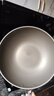 德世朗（DESLON）纯钛炒锅不粘锅无涂层家用无油烟平底燃气灶电磁炉不沾炒菜锅 实拍图