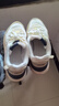 乐途运动鞋男鞋秋季透气复古跑步鞋休闲百搭厚底老爹鞋8802米白41 实拍图