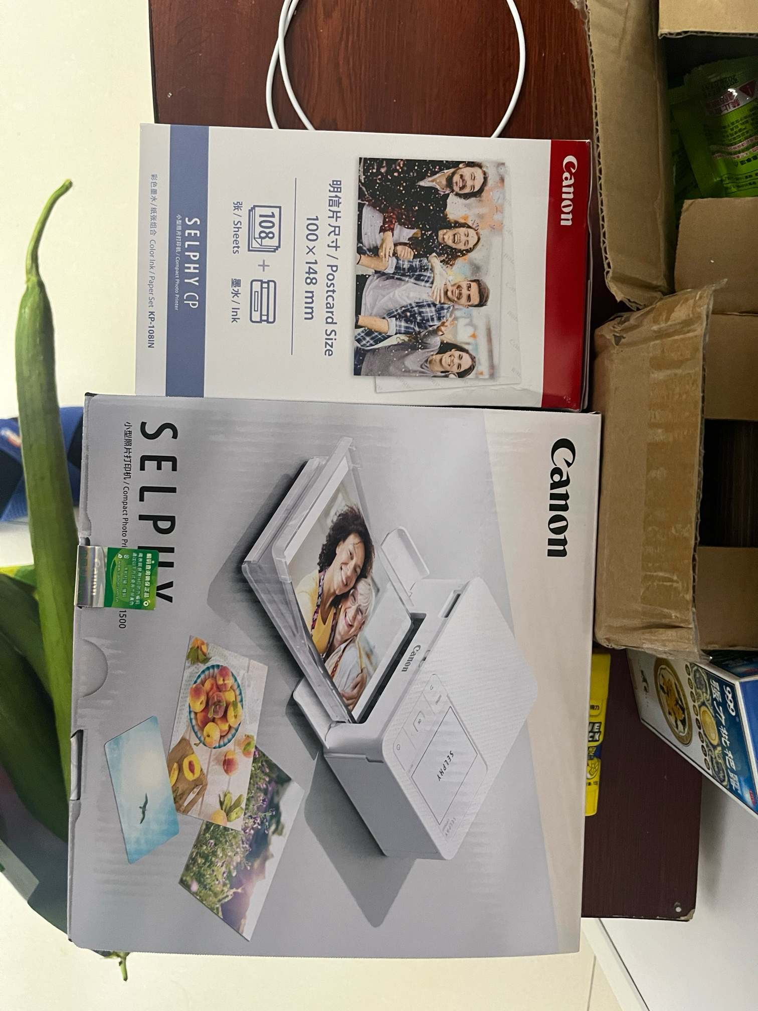 佳能（Canon）原装相纸/照片纸/墨盒适用cp1500/cp1300/1200/910照片打印机 KL-36IP【5英寸36张装及色带】 实拍图