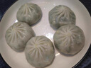 徽佬香荠菜鸡蛋薄皮包子500g*2袋/30个生煎素馅包子早餐速食半成品蒸包 实拍图