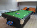 皓玉佳台球桌标准型大理石成人家用多功能黑八桌球台乒乓球桌餐桌二合一 9尺 石板自动回球三用【球房】 实拍图