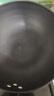 炊大皇炒锅铁锅健康0无涂层蜂窝纹32cm家用炒菜锅玄铁XT32CGH 实拍图