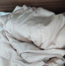 康尔馨五星级酒店床品A类60支纯棉贡缎简约四件套全棉被套浅驼色1.8米床 实拍图