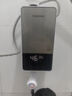 长虹（CHANGHONG）即热式电热水器小型家用卫生间快速热即开即热免储水免打孔洗澡神器恒温加热出租房宿舍工地淋浴器 3400W 银黑拼色玻璃+漏保插头+变频恒温 不包安装 实拍图