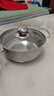 【加高】不锈钢汤锅加厚家用加高煲汤大容量煮粥炖锅 小号【18cm】汤锅+玻璃盖 实拍图