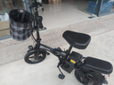 新日（Sunra）新国标折叠电动自行车铝合金代驾电动车锂电池助力电瓶车超长续航迷你小型男女士代步 高配8减震/A品电芯-40A/120km 实拍图