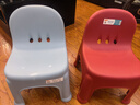 禧天龙小椅子宝宝椅加厚凳子椅子带靠背幼儿矮凳小板凳换鞋凳 石青色【加厚设计】1个装 【承重160斤】 实拍图