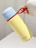 迪乐贝尔迷你保温杯女高颜值可爱ins风便携小巧学生杯子316不锈钢口袋水杯 ins风保温杯-黄色300ml 实拍图