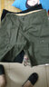 邦帅迈夏季五分裤男短裤宽松多口袋工装裤直筒沙滩裤马裤5分裤工装短裤 军绿色001 32（2尺5） 实拍图