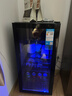 荣事达（Royalstar）冰吧冷藏柜 欧式恒温红酒柜酒店家用客厅冰箱迷你小型单门办公室保鲜展示留样茶叶饮料柜 一级能效118L【冷藏+微冷冻+蓝光灯+酒架】 实拍图