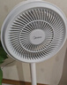 美的（Midea）【暴风循环】空气循环扇大风量摇头电风扇家用台式落地扇轻音卧室节能小风扇柔风轻羽扇 FGA24TQ 实拍图