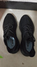 回力男鞋秋季新款椰子鞋子男款潮流百搭运动鞋男轻便跑步鞋 黑/绿 44 实拍图