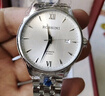 罗西尼（ROSSINI）手表男款 生日礼物机械手表商务简约男表白盘钢带517773 实拍图