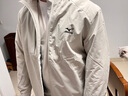 美津浓（MIZUNO）户外夹克男连帽梭织透气情侣锋衣加绒加厚加棉外套男上衣 实拍图