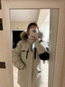 波司登（BOSIDENG）冬季极寒羽绒服中长款鹅绒于适同款男女情侣款大毛领加厚保暖外套 燕麦色7185 2XL 180/100A 体重约150-170斤 实拍图