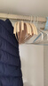 四万公里衣架晾衣服架纳米防滑挂衣防肩角护衣不起包衣撑子无痕衣架10只 实拍图
