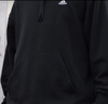adidas休闲加厚毛圈连帽卫衣套头衫男女秋冬阿迪达斯官方轻运动   黑色   XS 实拍图
