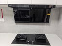 老板（Robam）小黑翼D1P顶侧双吸超薄油烟机 27风量大吸力家用7字型大吸力免拆洗吸油烟机 以旧换新家电一级能效 【国补立减20%】D1P单烟机火山岩黑 变频大风量 实拍图