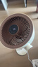 夏普空气循环扇电风扇落地扇自动摇头直流变频轻音无躁台立两用智能语音遥控定时换气扇对流涡轮扇 PJ-CD420A-W【语音+负离子+滤网净化】 实拍图