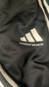 阿迪达斯（adidas）长裤男女秋冬宽松透气直筒裤跑步运动防风休闲裤  黑白 3XL 实拍图