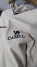 骆驼（CAMEL）三防冲锋衣户外登山服防风防水防污三合一运动外套 AD12263514X，抓绒内胆雾灰蓝男 XL 实拍图