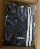 adidas情侣款休闲运动裤男女春季阿迪达斯官方轻运动 黑色/白色   M 实拍图