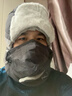 目丸帽子男士滑雪帽户外护耳防风雷锋帽男冬季棉帽保暖飞行员防寒骑车 1#灰色-骑车厚保暖帽 实拍图