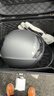 LS2新款摩托车头盔四分三盔电动助力车四季大尾翼大码男女半盔OF608 哑黑 XL(建议57-58CM) 实拍图