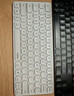雷柏（Rapoo）E9300G升级款 99键无线/蓝牙多模键盘 刀锋超薄紧凑便携无线键盘 电脑笔记本商务办公键盘 白色 实拍图