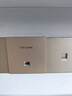 普联（TP-LINK）AX3000M全屋WiFi6套装千兆双频无线AP面板ac+ap套装POE路由器全屋面板 套餐五（5口千兆AC路由器*1+金色面板AP*4） 实拍图