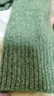 MUSLEY QUEEN羊绒羊毛衫女25秋季新款圆领拉毛拉绒柔软毛衣纯色无缝一体针织衫 花绿 均码 实拍图