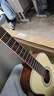 名森38英寸/原木色哑光旅行吉他学生初学者民谣吉他男女生小吉他 实拍图