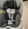 贝倍适儿童安全座椅汽车通用0-4-12岁宝宝婴儿旋转车载isofix便携坐椅 银河灰（硬接口+支撑腿） 实拍图