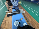 京东京造 利刃700碳素羽毛球拍对拍 耐打超轻已穿线 赠拍包+10球 实拍图