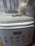 苏泊尔（SUPOR）轻音破壁机 1.5L低音有罩降噪家用豆浆机预约加热免滤全自动破冰碎冰榨汁机辅食机 SPJ209S 实拍图