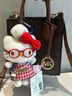 伊美娃娃HelloKitty公仔书包挂件玩偶背包挂饰钥匙扣毛绒挂件生日礼物女生 实拍图