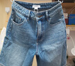 UR2025夏季新款女装复古猫须水洗腰带牛仔短裤UYY850081 实拍图