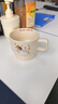 网红新款叠叠马克杯宿舍家用可爱狗陶瓷杯水杯礼物茶杯咖啡杯 奶油色 1个 280ml 奶白礼帽小狗叠叠杯【无盒装】 实拍图