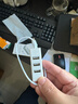 宏碁（acer）Type-C转usb分线器 高速4口HUB集线器扩展  笔记本台式电脑手机一拖四多接口延长线转换器 实拍图