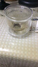 富光花茶杯透明茶杯内胆茶水分离杯办公室玻璃杯子水杯350ml 实拍图