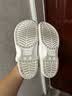 卡骆驰（CROCS）洞洞鞋贝雅女鞋夏季新款凉鞋拖鞋情侣凉拖鞋沙滩鞋男士 10126-100/白色（建议拍小一码） 39-40 (250mm) M7W9 实拍图