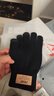 匹克冬季保暖手套防寒针织毛线手套户外骑行电动车防滑可触屏棉手套黑 实拍图