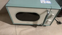 美的（Midea）小滋味微波炉家用小型 复古旋钮薄荷曼波风 一级能效平板变频轻音预制菜加热M1G1 实拍图