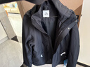 伯希和（Pelliot）【山野经典2.0】冲锋衣三合一秋冬男女户外保暖外套11340105黑M 实拍图