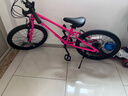 途锐达铝合金超轻儿童自行车6-12岁女孩脚踏车小学生女童单车20寸蔷薇粉 实拍图