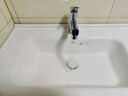 波彼（BOBI）台盆陶瓷一体盆洗手盆单盆阳台浴室柜卫生间半嵌入洗脸面盆池定制 【80*48CM】盆+抽拉龙头套装 实拍图