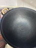 夏老大章丘生铁锅 双耳铸铁炒锅古法无涂层物理不易粘炒锅圆底炒菜锅40 实拍图