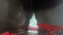 陶瓷南海白玉观音菩萨佛像观音像观世音菩萨供奉居家家用摆件 白玉观音 10寸高度25厘米 实拍图